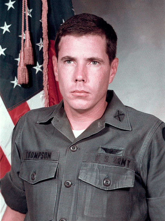 Photo of Hugh Thompson Jr. Photo Credit: US Army, Public Domain, via Wikimedia Commons